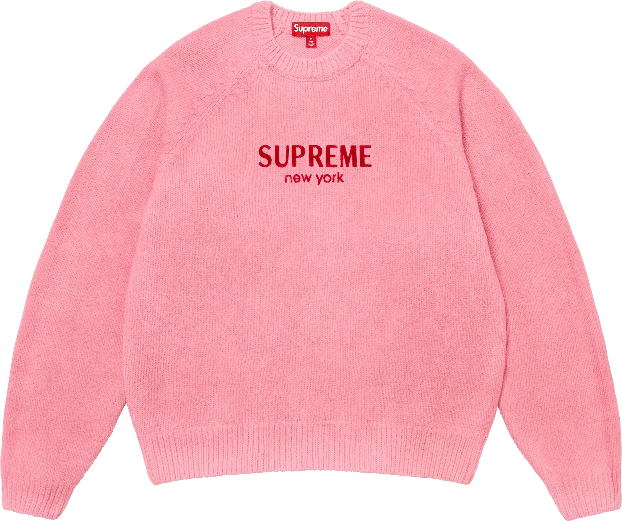 Flocked Logo Sweater view 4